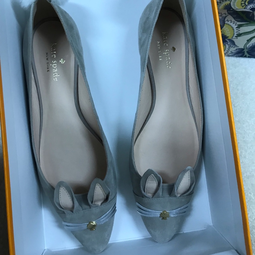 Kate spade bunny flats 🐰